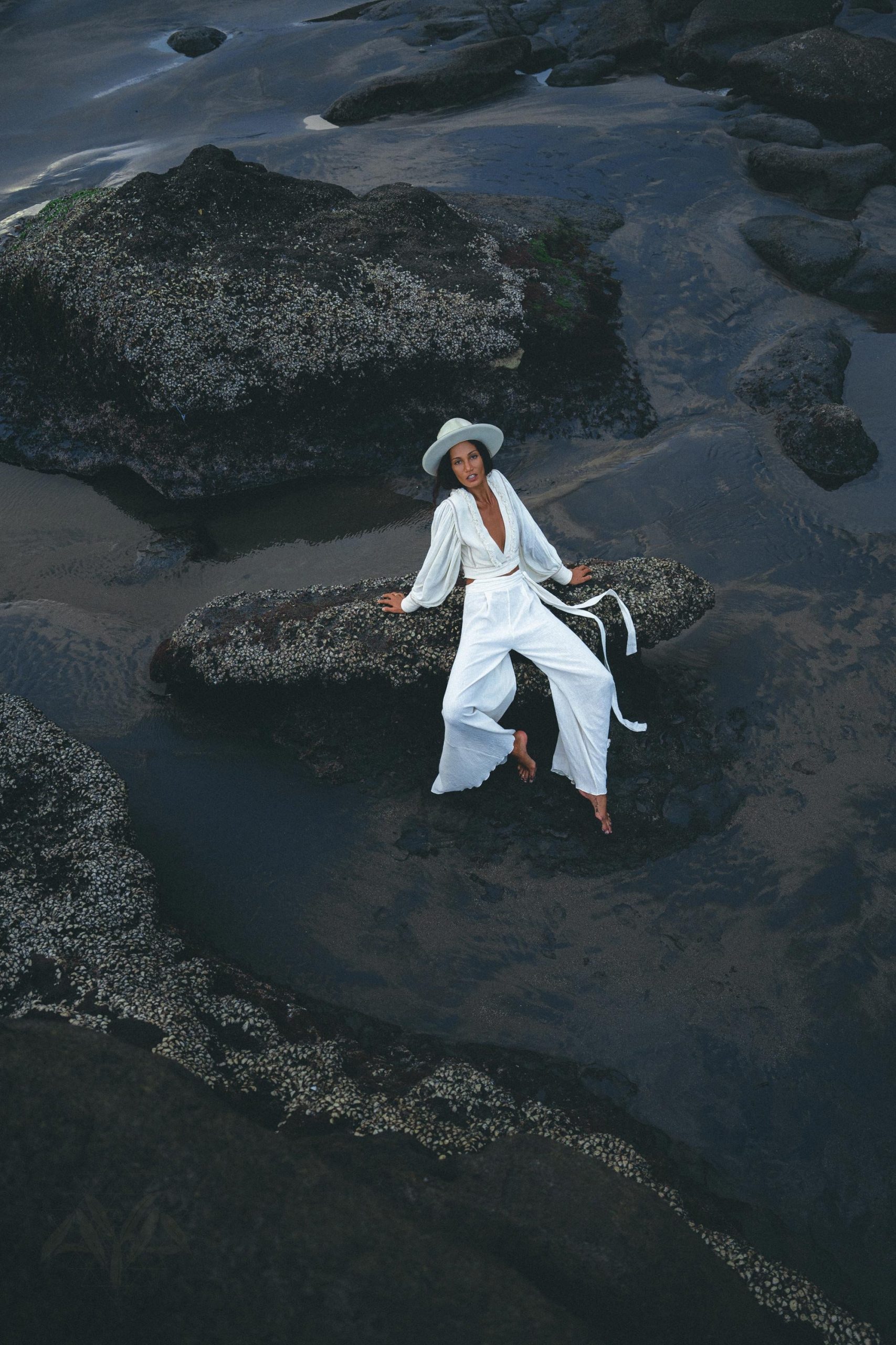 Off White Linen Pants Organic Boho For Women